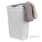 Mind Reader 23.5'' Slim Laundry Hamper with Cutout Handles